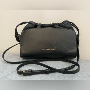 Burberry Drawstring Leather Purse